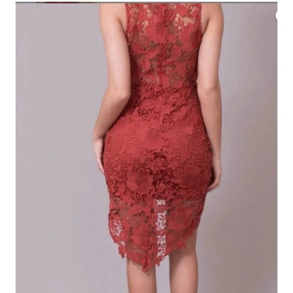 ASTR The Label Samantha Lace Hi Low Hem size XS - Picture 2 of 11